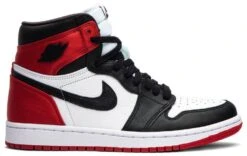 WMNS Air Jordan 1 High OG "SATIN BLACK TOE"