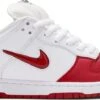 Nike SB Dunk Low OG QS "SUPREME/RED JEWEL"