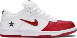 Nike SB Dunk Low OG QS "SUPREME/RED JEWEL"