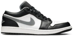 Air Jordan 1 Low "BLACK WHITE GREY"