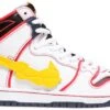Nike SB Dunk High Pro QS "RX-0 UNICORN GUNDAM" -Jordans Power Step Shop gundamunicornwhite